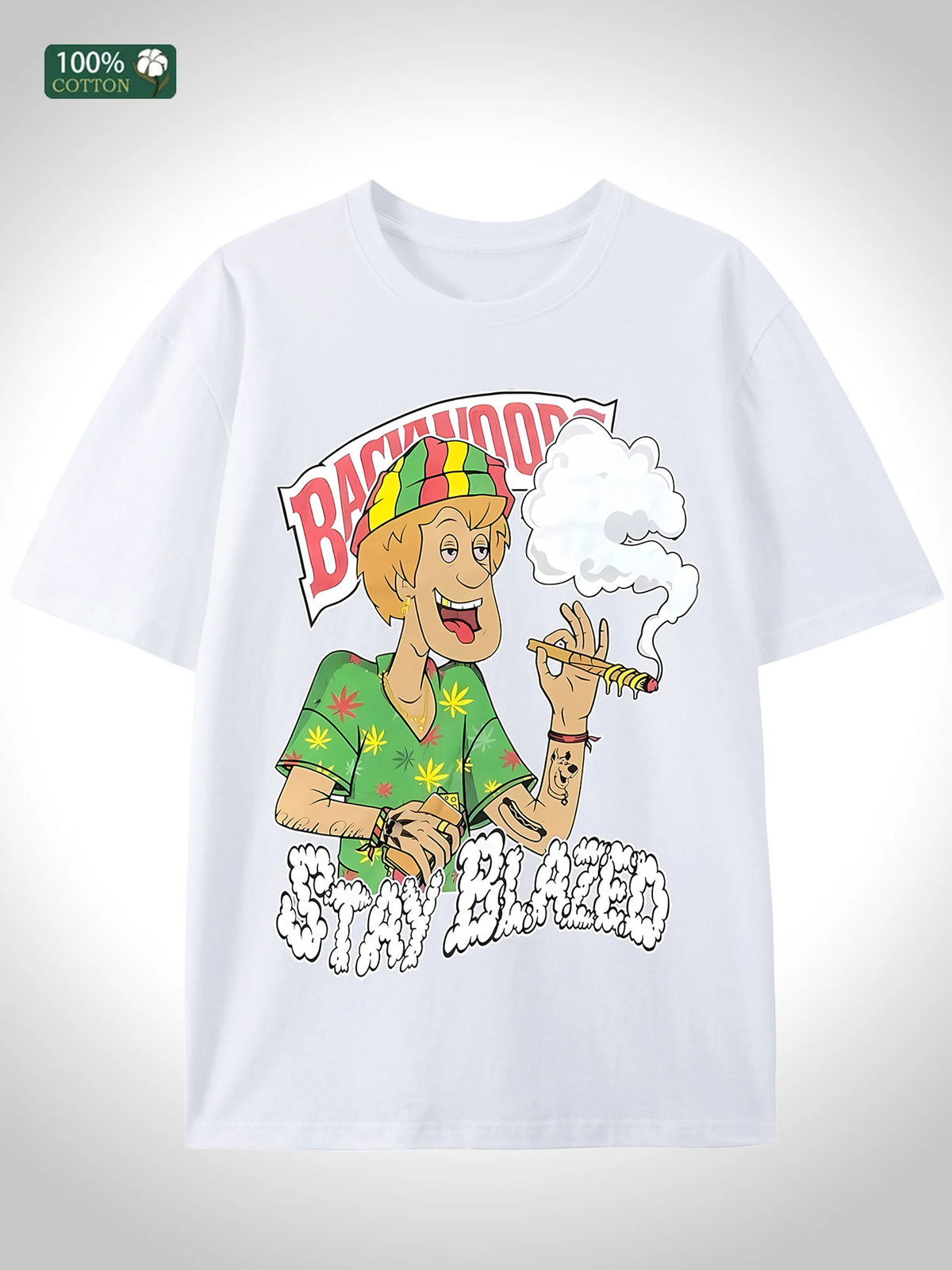 Stay Blazed Shaggy Graphic Tee"