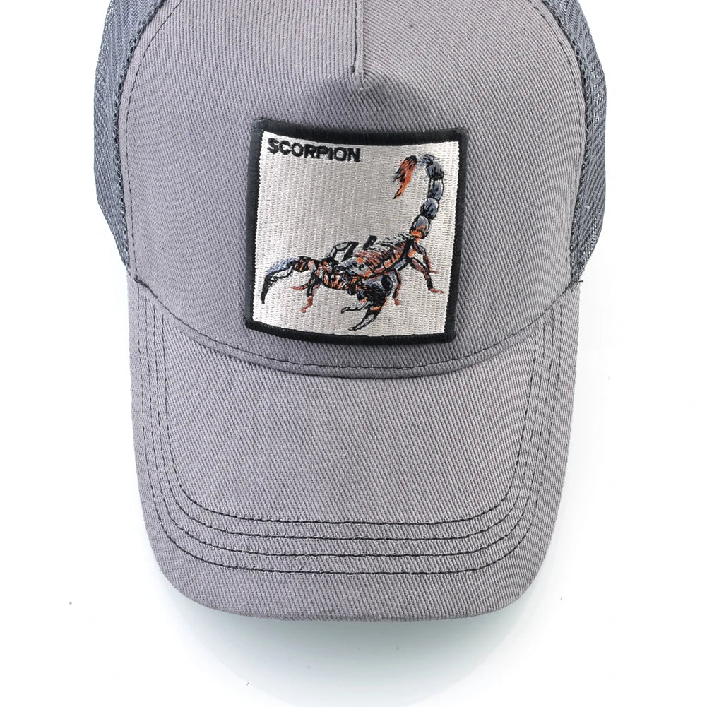 Scorpion Patch Trucker Hat