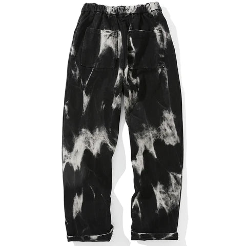Bleach Tie Dye Trousers