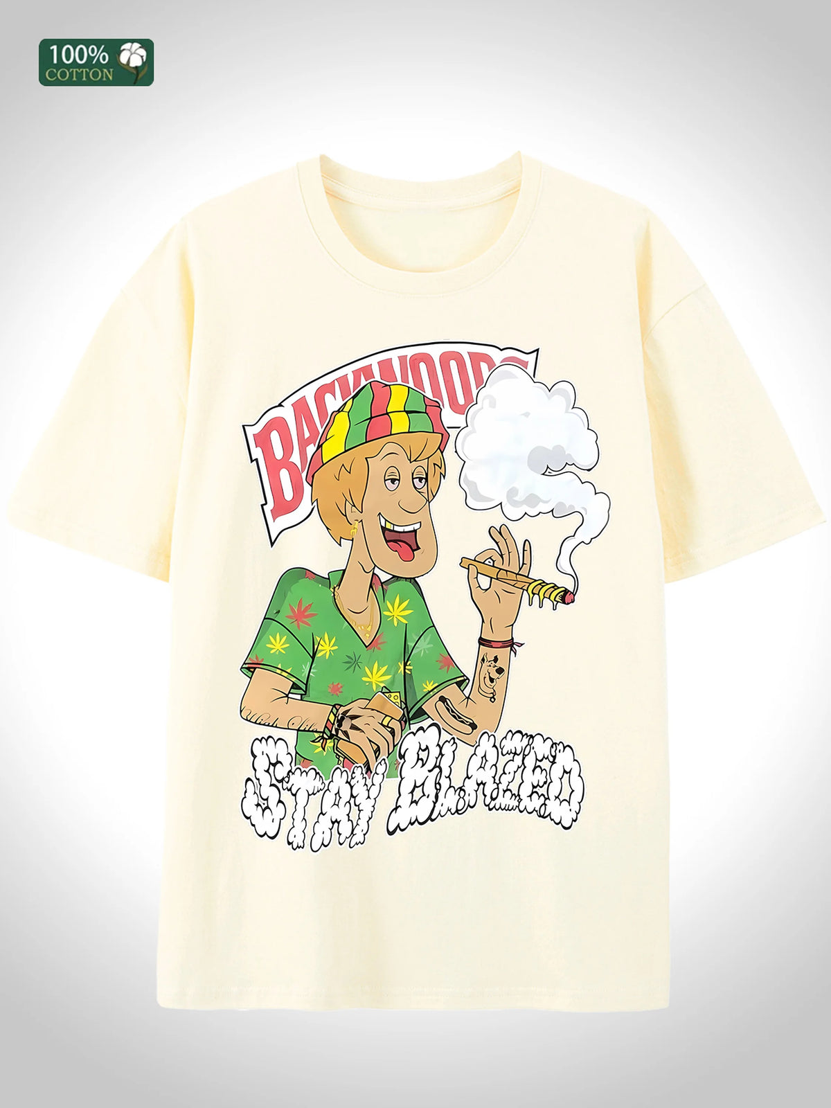 Stay Blazed Shaggy Graphic Tee"