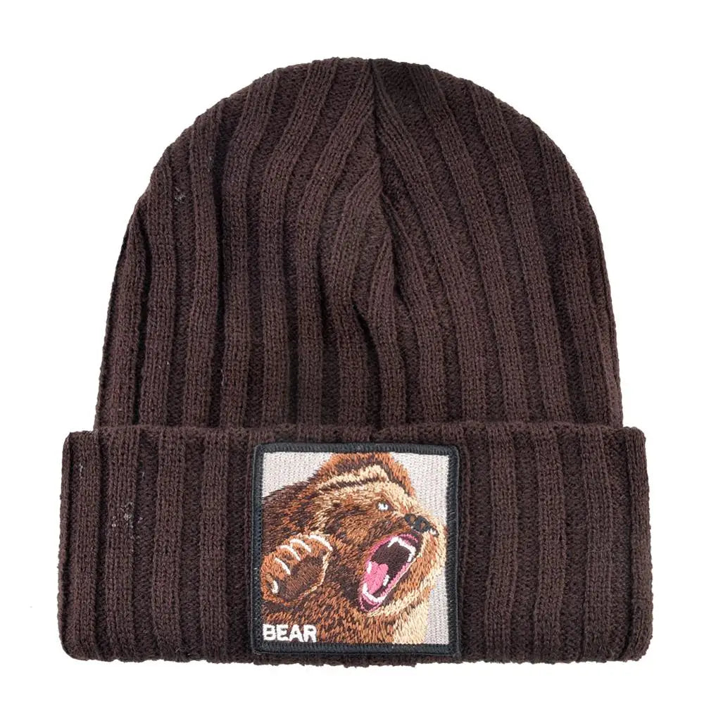 Bear Patch Beanie