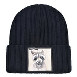 Raccoon Patch Beanie