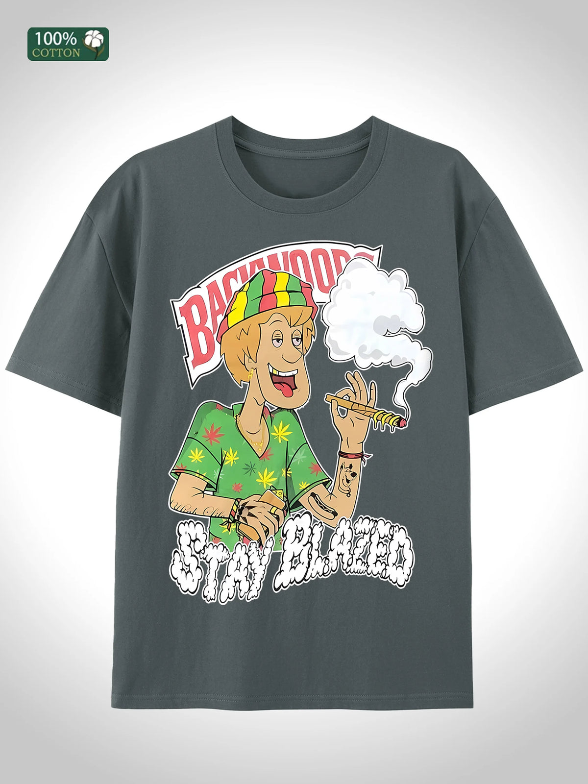 Stay Blazed Shaggy Graphic Tee"