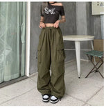 Baggy Cargo Parachute Pants