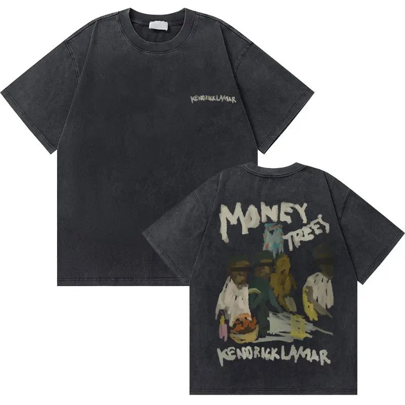 money on trees kendrick lamar Kendrick Lamar "Money Trees" Tee– AESTHEDEX