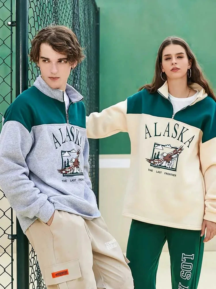 Alaska The Last Frontier Vintage Sweatshirt