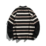 Retro Striped Layered Tee
