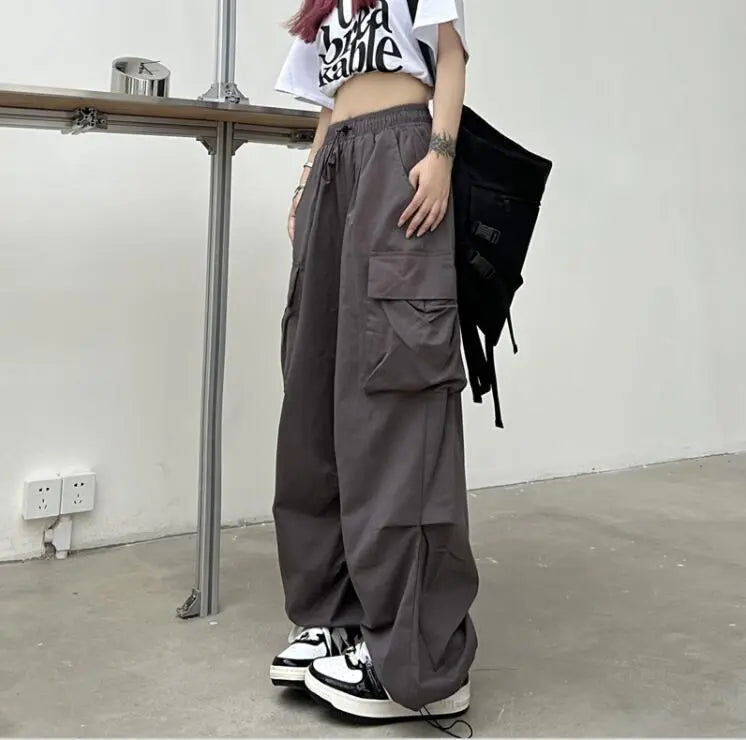 Baggy Cargo Parachute Pants