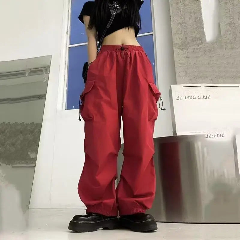 Baggy Cargo Parachute Pants