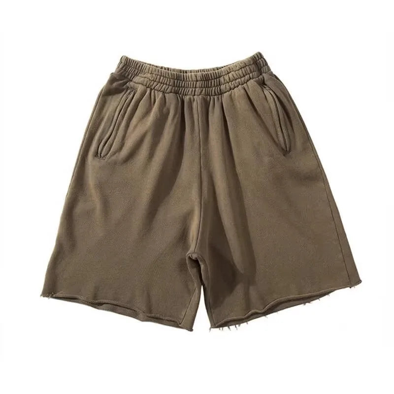 Drawstring Sweat Shorts