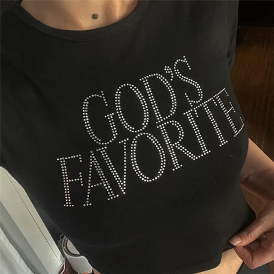 God's Favorite Cropped Tee