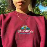 Yellowstone National Park Vintage Sweatshirt