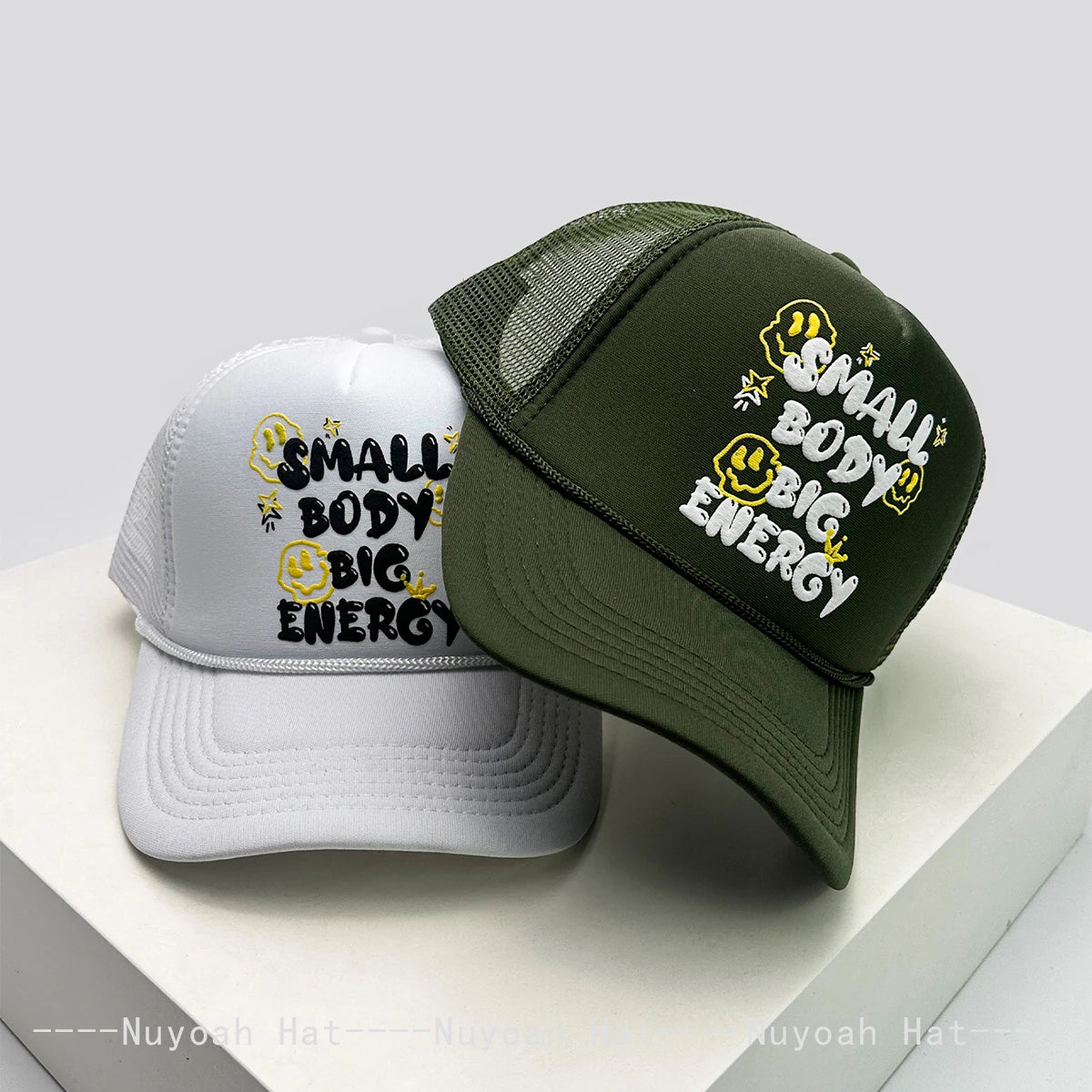 Small Body Big Energy Trucker Hat