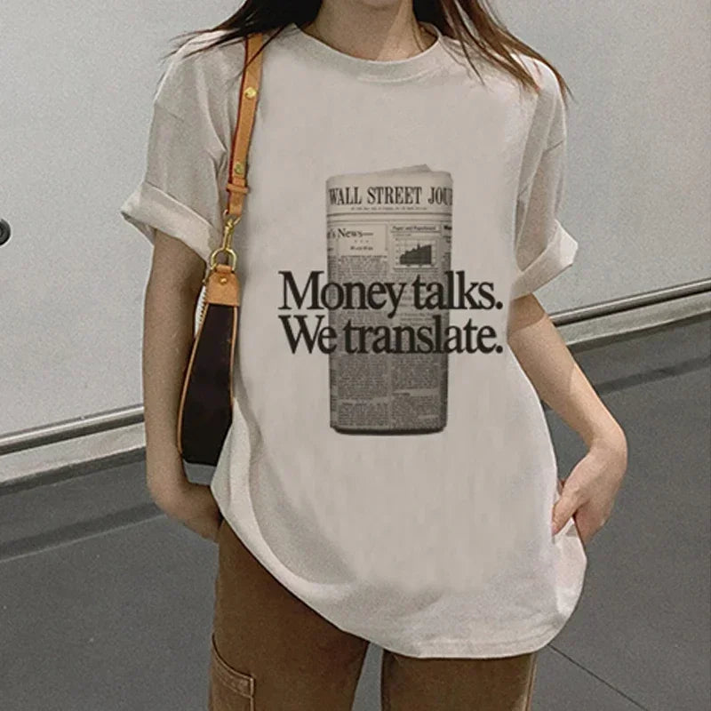 Money Talks We Translate Tee