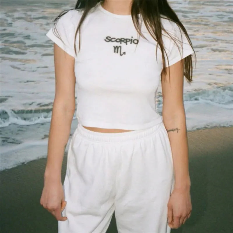 Zodiac Sign Fitted Tee