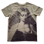 Mona Lisa Portrait Cropped Tee