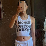 Women Don't Owe You Shit Tank Top
