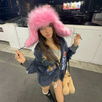 Faux Fur Trapper Hat