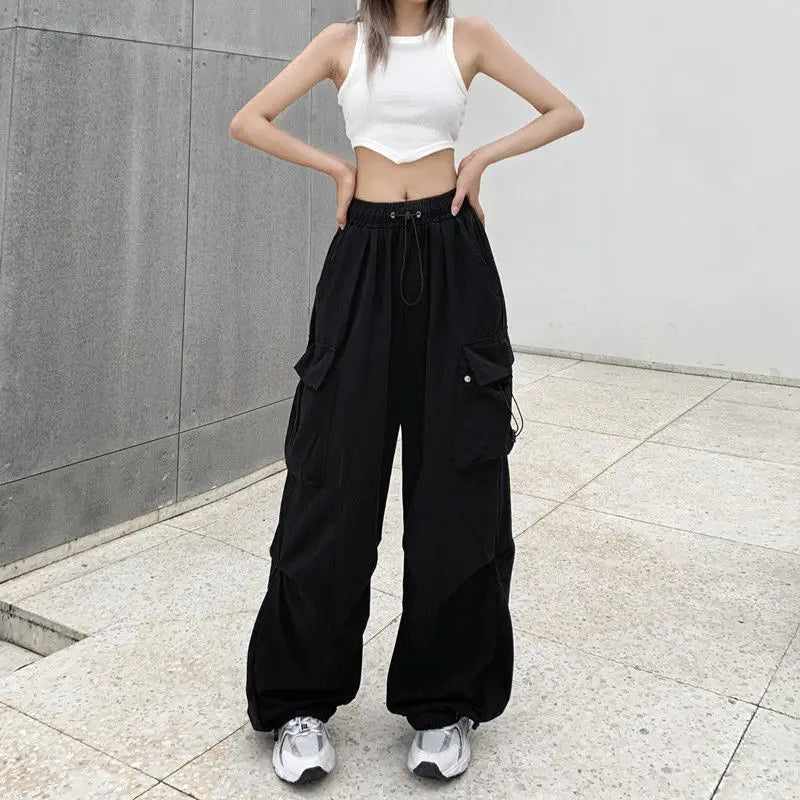 Baggy Cargo Parachute Pants