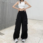 Baggy Cargo Parachute Pants