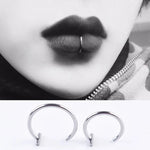 Cuff Clip On Lip Ring