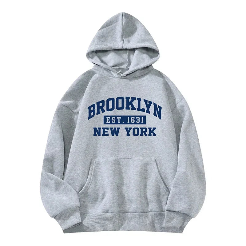 Brooklyn New York Collegiate Pullover Hoodie