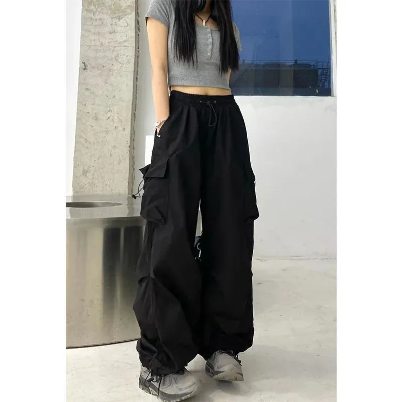 Baggy Cargo Parachute Pants