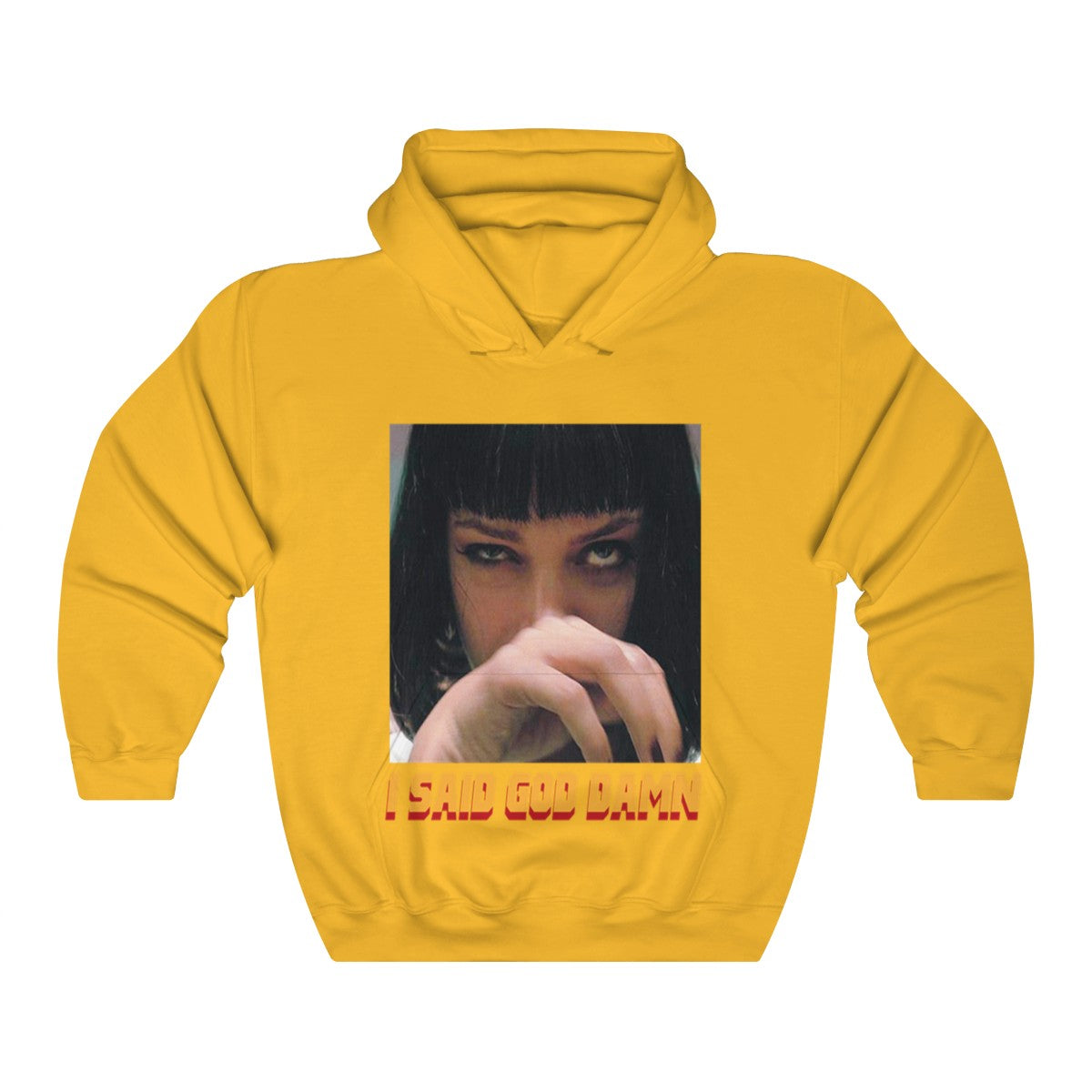 I Said God Damn Pulp Fiction Hoodie