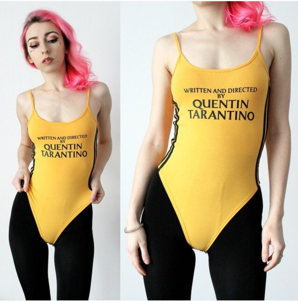 Written and Directed by Quentin Tarantino Yellow Bodysuit - AESTHEDEX