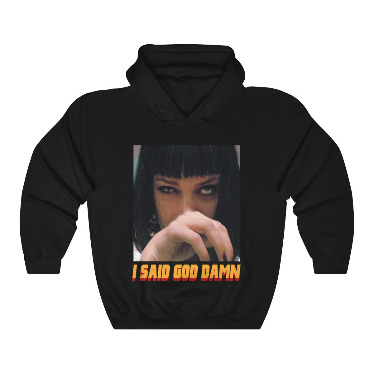 I Said God Damn Pulp Fiction Hoodie