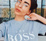 Yes Boss Tee