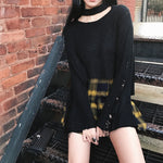 Punk Pleated Mini Skirt
