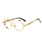 Round Steampunk Sunglasses - AESTHEDEX