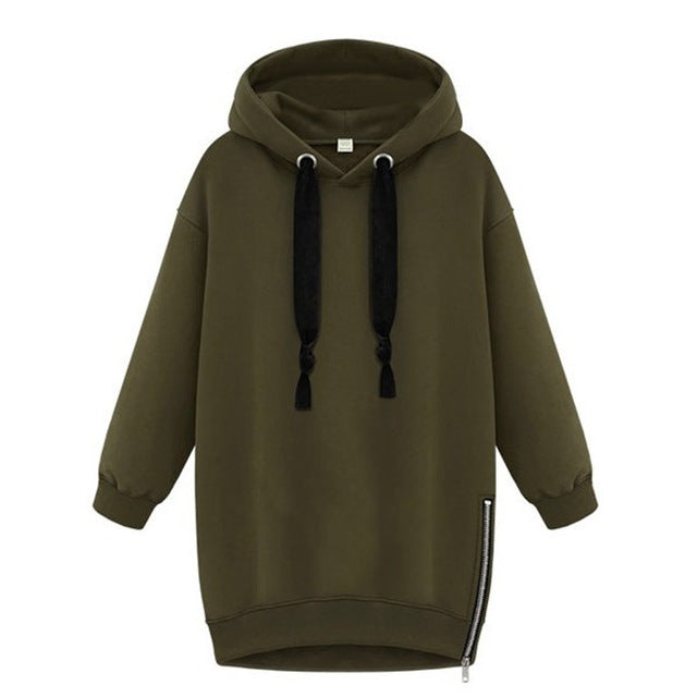 Oversized Loose Hoodie - AESTHEDEX