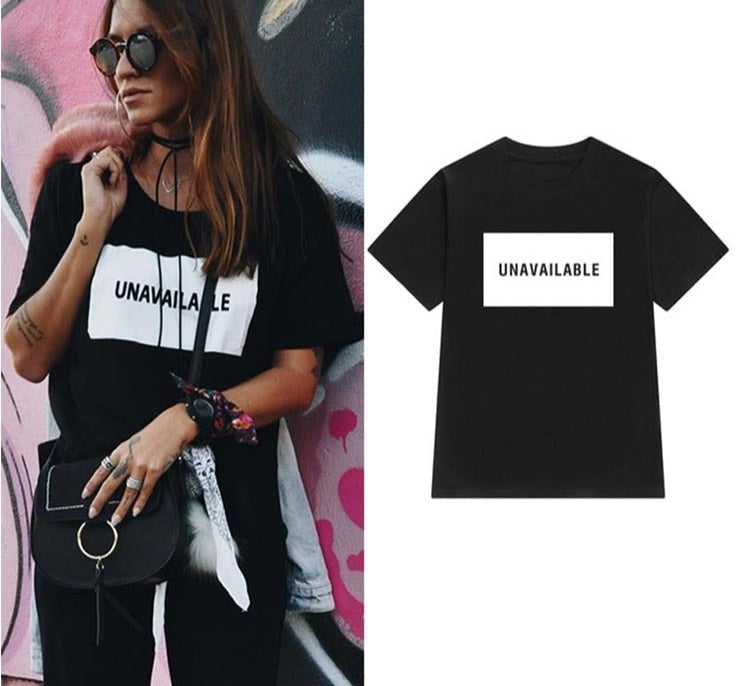 Unavailable T-Shirt - AESTHEDEX