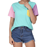Multi Pastel T-Shirt - AESTHEDEX