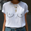Boobs White Tee