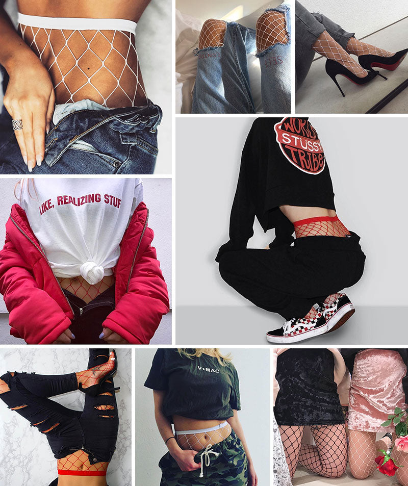 Fishnet Tights - AESTHEDEX