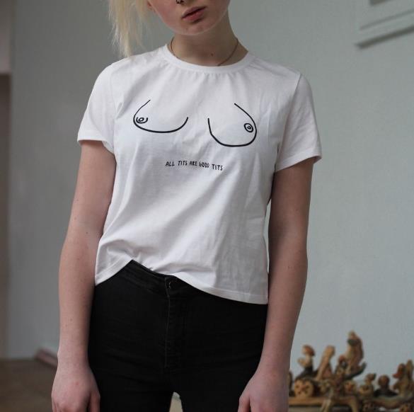 All Tits are Good Tits T-Shirt - AESTHEDEX