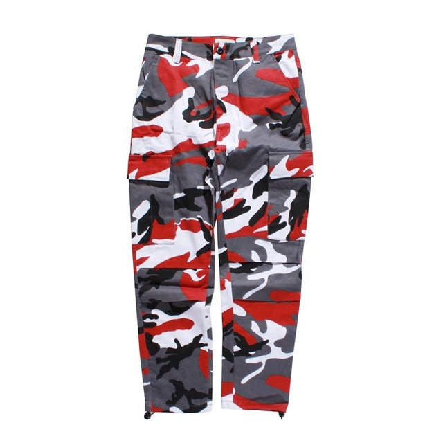 Camouflauge Cargo Pants - AESTHEDEX