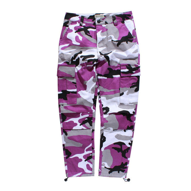 Camouflauge Cargo Pants - AESTHEDEX