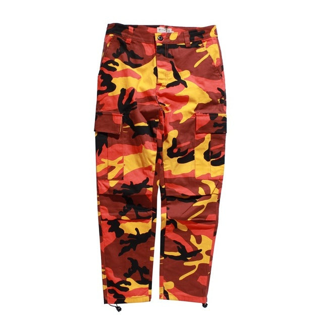 Camouflauge Cargo Pants - AESTHEDEX