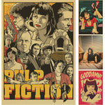 Pulp Fiction Retro Anime Posters - AESTHEDEX