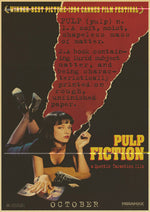 Pulp Fiction Retro Anime Posters - AESTHEDEX