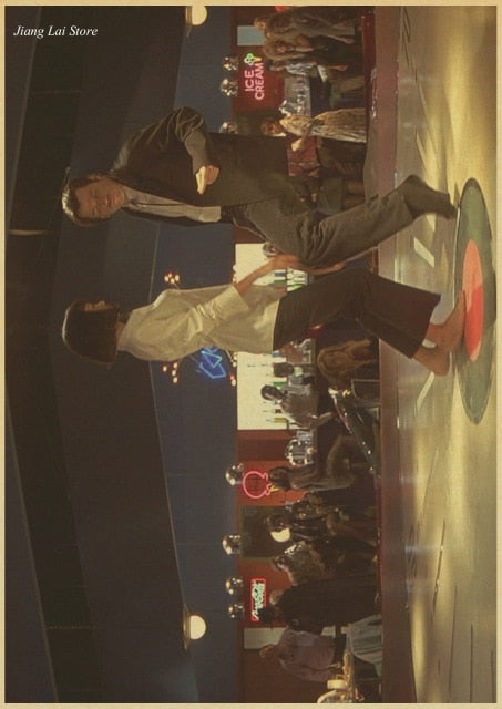 Pulp Fiction Retro Anime Posters - AESTHEDEX