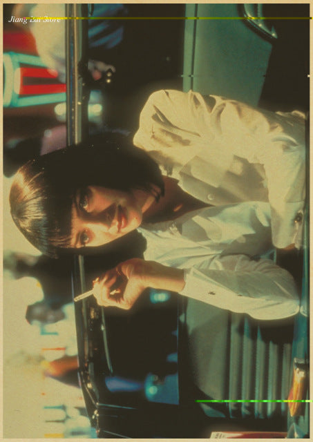 Pulp Fiction Retro Anime Posters - AESTHEDEX