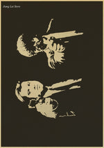 Pulp Fiction Retro Anime Posters - AESTHEDEX