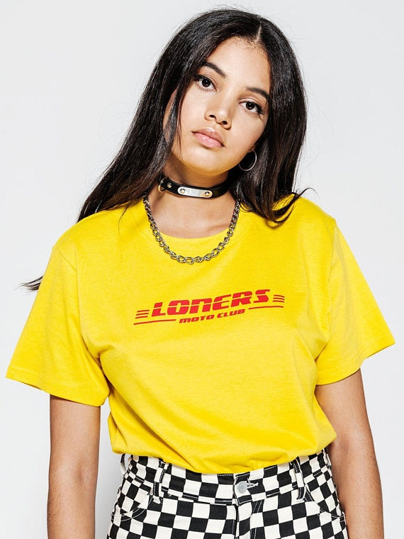 Loners Moto Club T-Shirt - AESTHEDEX