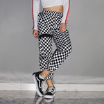 Checkerboard Streetwear Pants - AESTHEDEX