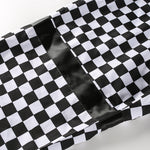 Checkerboard Streetwear Pants - AESTHEDEX